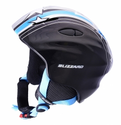 Helma Blizzard Magnum Ski Helmet blue star shiny  